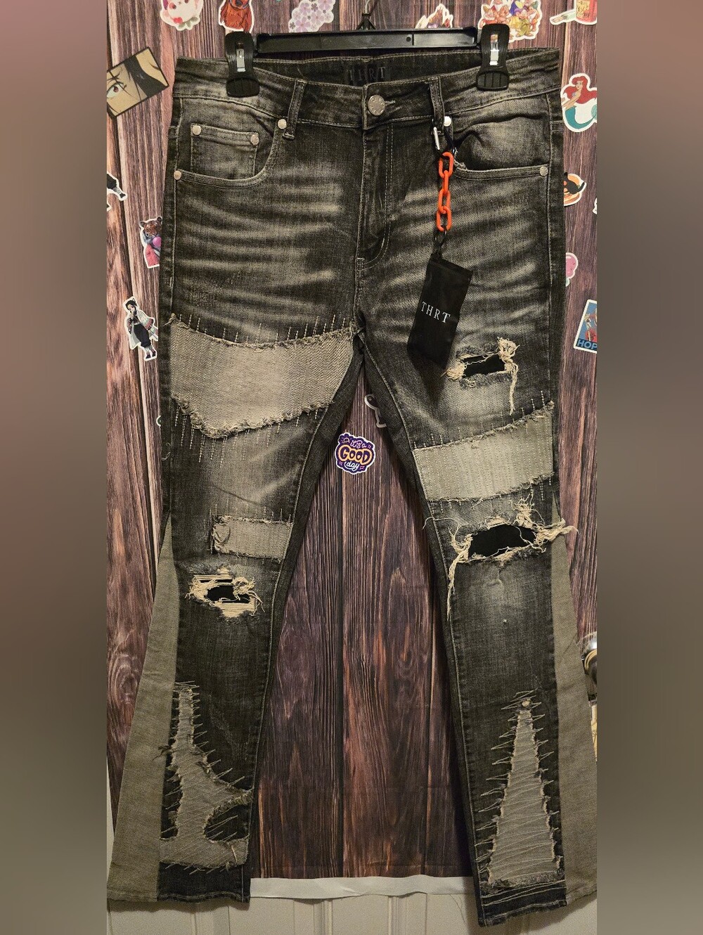 THRT Denim mens  Flare Jeans